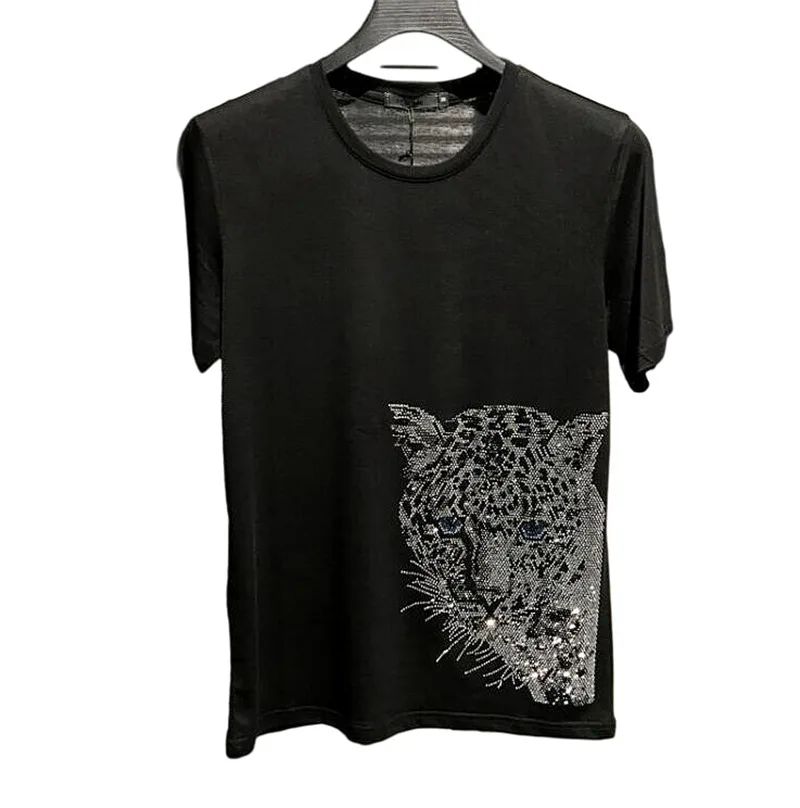 Anime heren T-shirt Hot Drill casual slim fit streetwear S-6XL comfortabele heren street style top