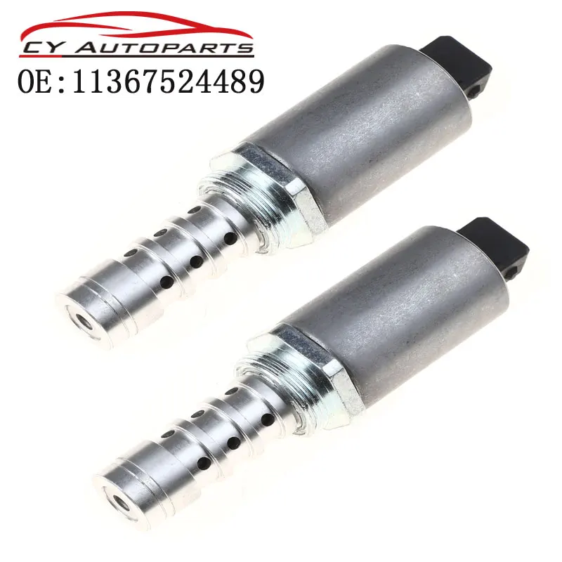 2PCS Variable Timing Valve Solenoids For BMW 540i 740i 740iL Z8 E53 X5 Land Rover 4.4L 11367524489