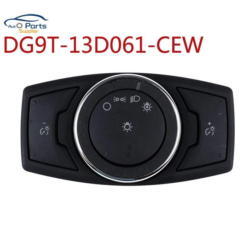 New DG9T-13D061-CEW Headlight Fog Light Lamp Control Switch Module Button For Ford Mustang 2015-2018 DG9T13D061CEW