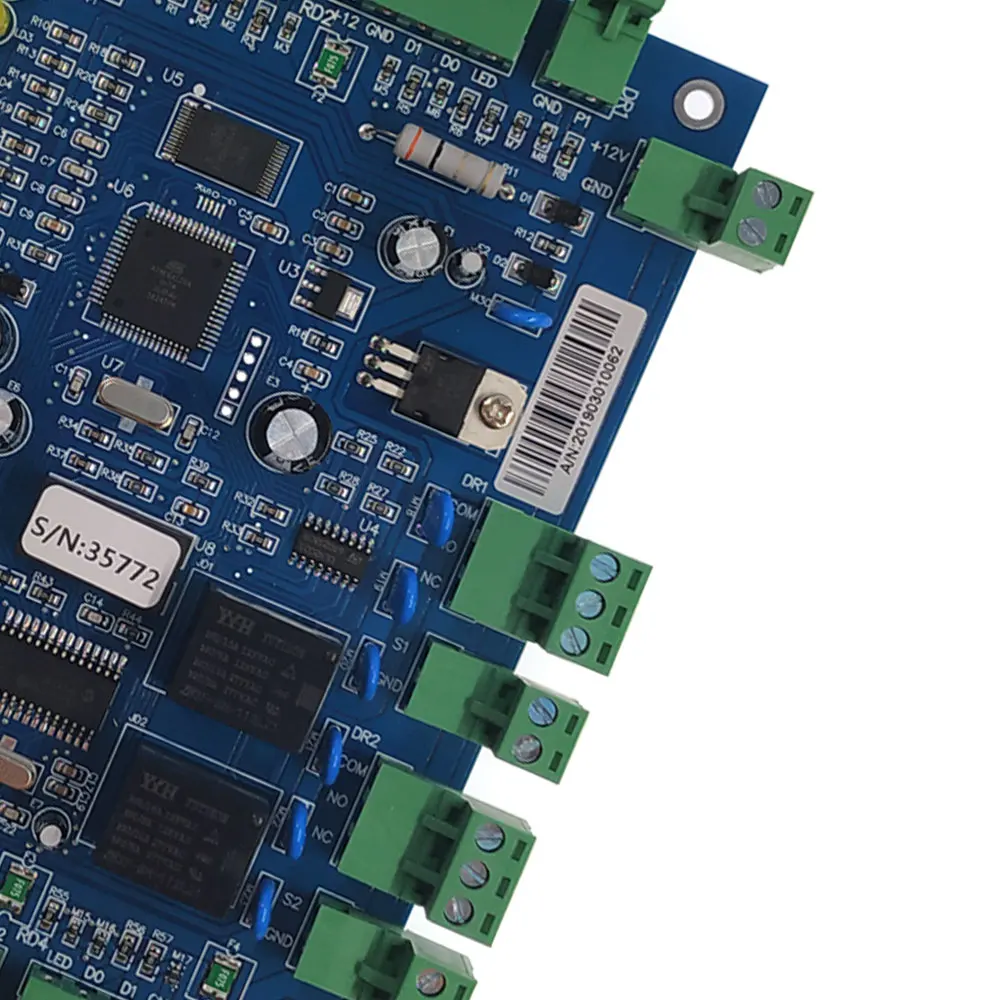 Tcp ip zweitüriger Zugangs controller, suport Multi-Access-Funktion, Feueralarm usw. Zugangs system sn: b02