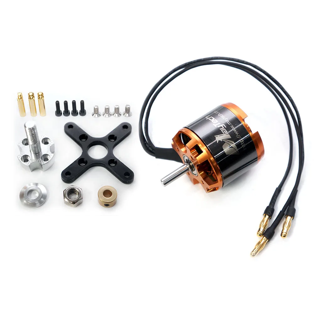 Maytech Brushless 4250 500/650KV Sensorless Outrunner Motor with Accessories for RC Hobbby Airplane Radio Control Helicopter