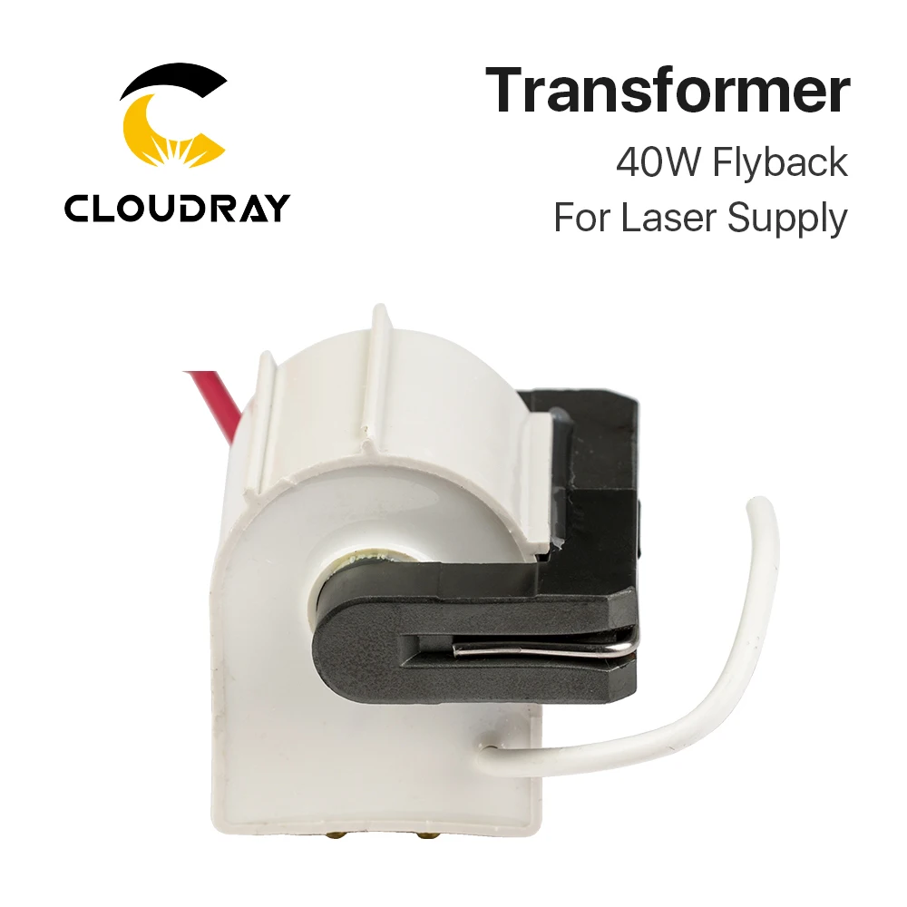 Transformator wysokonapięciowy Cloudray 40W model C do zasilacza laserowego CO2 40W