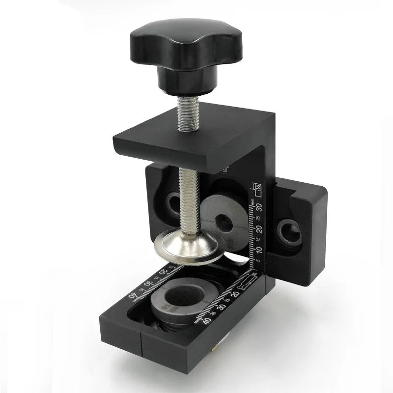 GanWei localizzatore di punzonatura 3 in 1 dispositivo di perforazione tascabile per la lavorazione del legno con punta da trapano da 8mm/5mm per strumenti di guida di posizionamento della perforazione