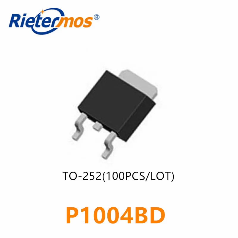 100PCS P1004BD P1004 1004 N-CHANNEL 40V  TO252 MADE IN CHINA