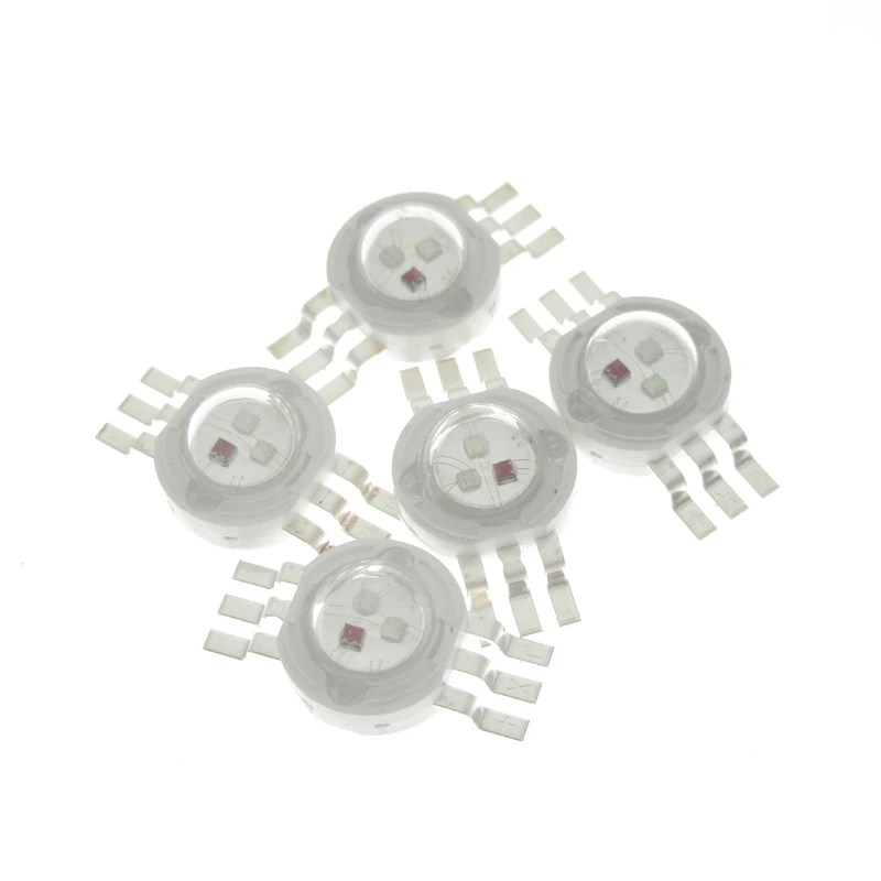 1piece 3W 4W 5W 6W 15W 18W High Power LED RGB RGBW RGBWY RGBWYV 4pin 6pin 8pin 10pin 12pin Colorful LED Stage lights Source