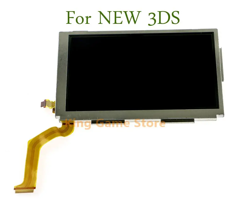 

10pcs/lot New Original Top Bottom & Upper Lower LCD Screen Display For New 3DS LCD Screen Replacement For Nintendo NEW 3DS