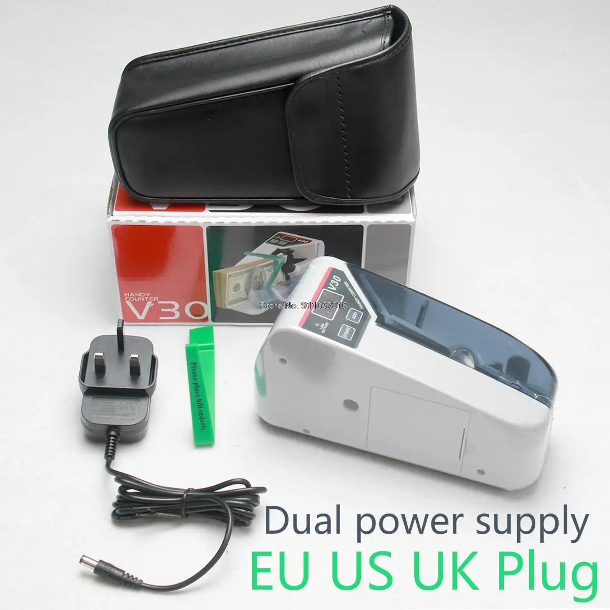 mini portatil acessivel bill dinheiro toda a moeda contador maquina de contagem eu v30 equipamentos financeiros atacado ue eua uk plug 01