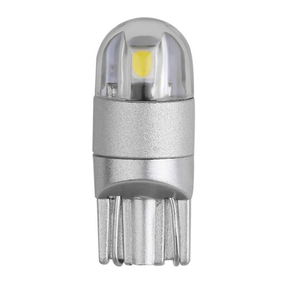 T10 2SMD 3030 W5W 194 168 LED Reading License Plate Light Side Lamp DRL Amber 1PC