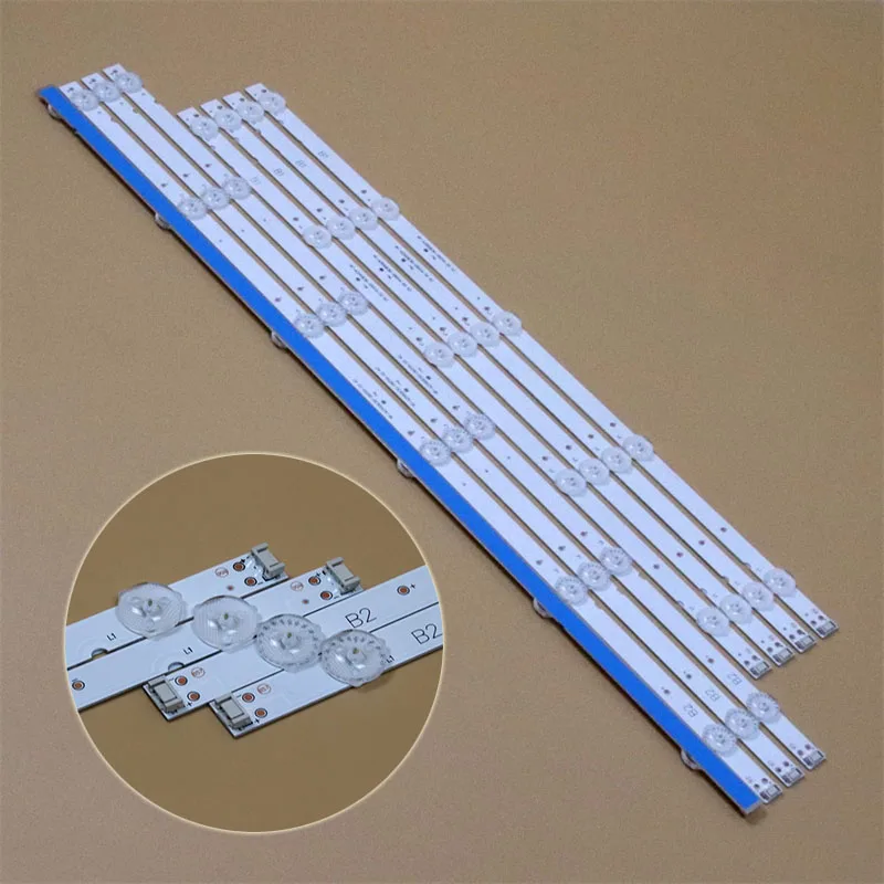 LED Bar For LG 55UJ6200-UA 55LJ5400-UA 55UJ6300 55UJ6000 55LJ620V LED Backlight Strips Ruler YAL13-00530300-24 YAL13-00630300-41