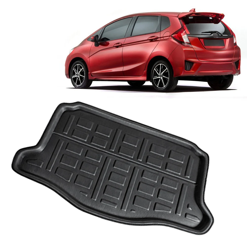 Car Cargo Liner Rear Trunk Boot Mat Luggage Tray Floor Carpet For Honda FIT JAZZ Hatchback 2014 2015 2016 2017 20018 2019