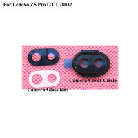 For Lenovo Z5 pro GT Rear Back Camera Glass Lens +Camera Cover Circle Housing Replacement test good 5pro GT L78032