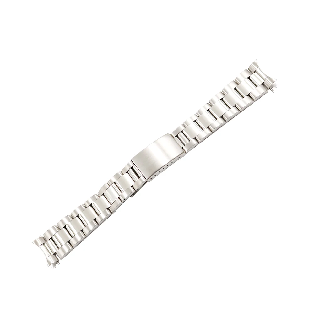 CARLYWET 13 17 19 20mm Wholesale 316L Stainless Steel Two Tone Rose Gold Silver Watch Band Strap Oyster Bracelet For Dayjust