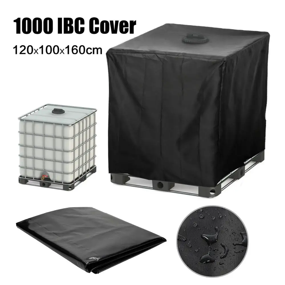 

7 Colors Rain Water Tank Cover 1000 liters IBC Accessories Container Foil Waterproof Anti-Dust Cover Sun Winter Protection Cover