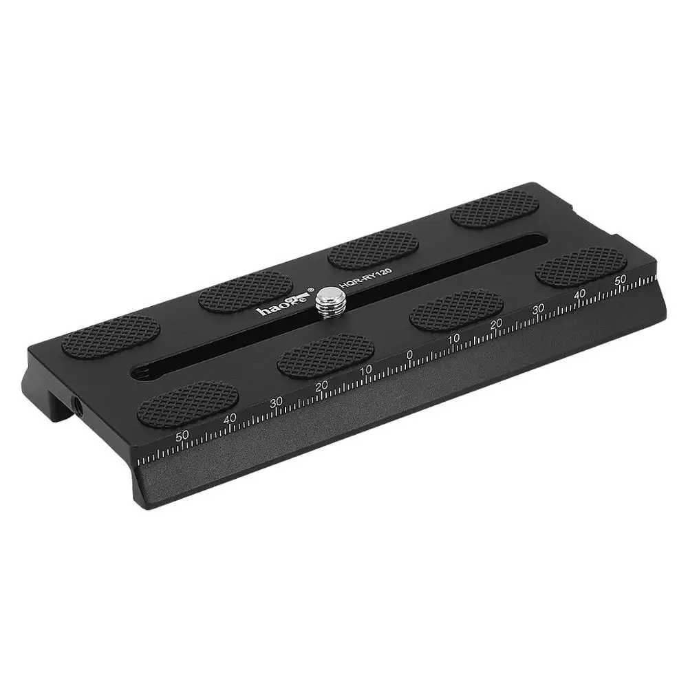 Haoge placa de liberação rápida para câmera, montagem de câmera de 120mm para dji ronin-s ronin s, acessórios de estabilizador gimbal