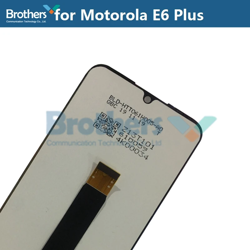 For Motorola Moto E6 Plus E6Plus PAGA0004 PAGA0033 LCD Display Touch Screen Digitizer LCD Assembly LCD Screen Phone Parts Test