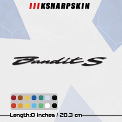 Acessórios da motocicleta adesivos de carro decorativos logotipo reflexivo cor adesivos universais adequados para suzuki bandit s