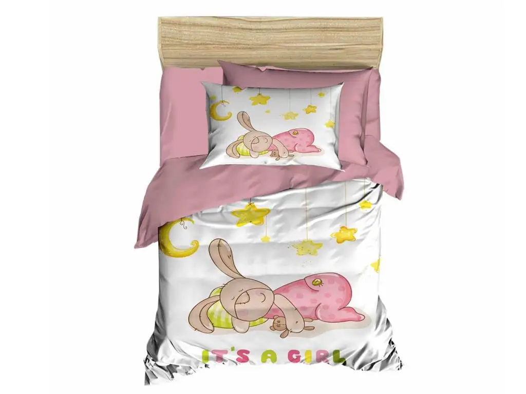 Digital Printed 3d Baby Duvet cover set Night Powder