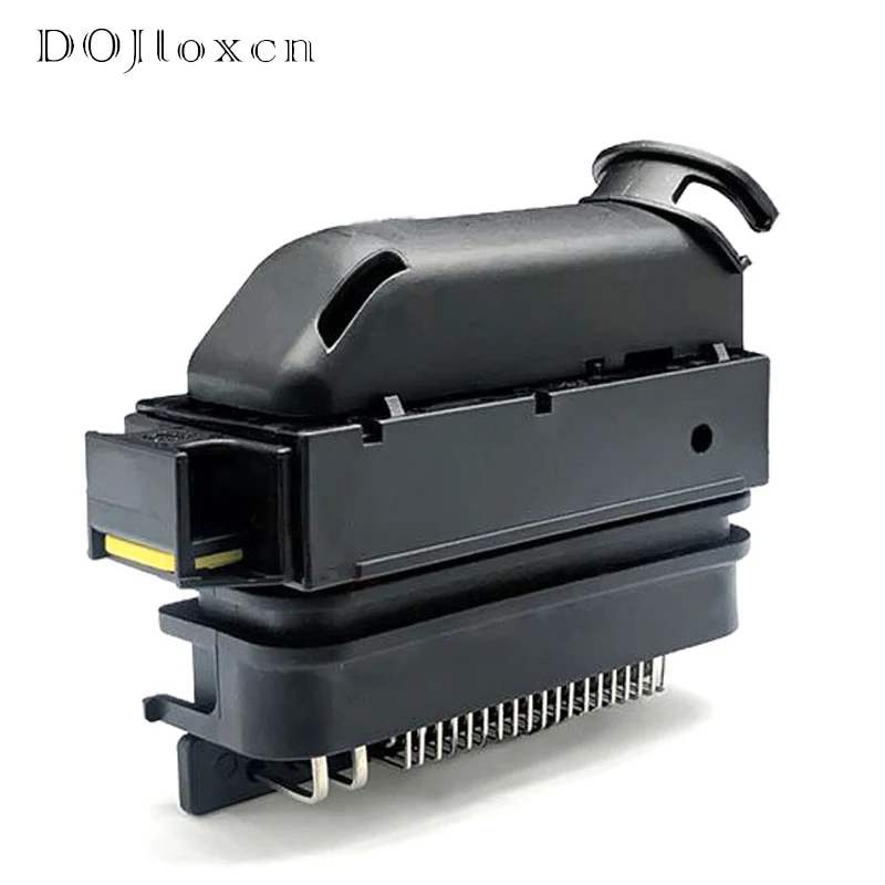 1/2 Sets 81 Pin Tyco ECU Electronic Control Unit Male Female Wiring Plug For PCB Connector Black Socket 1-368255-1 1J0906385C