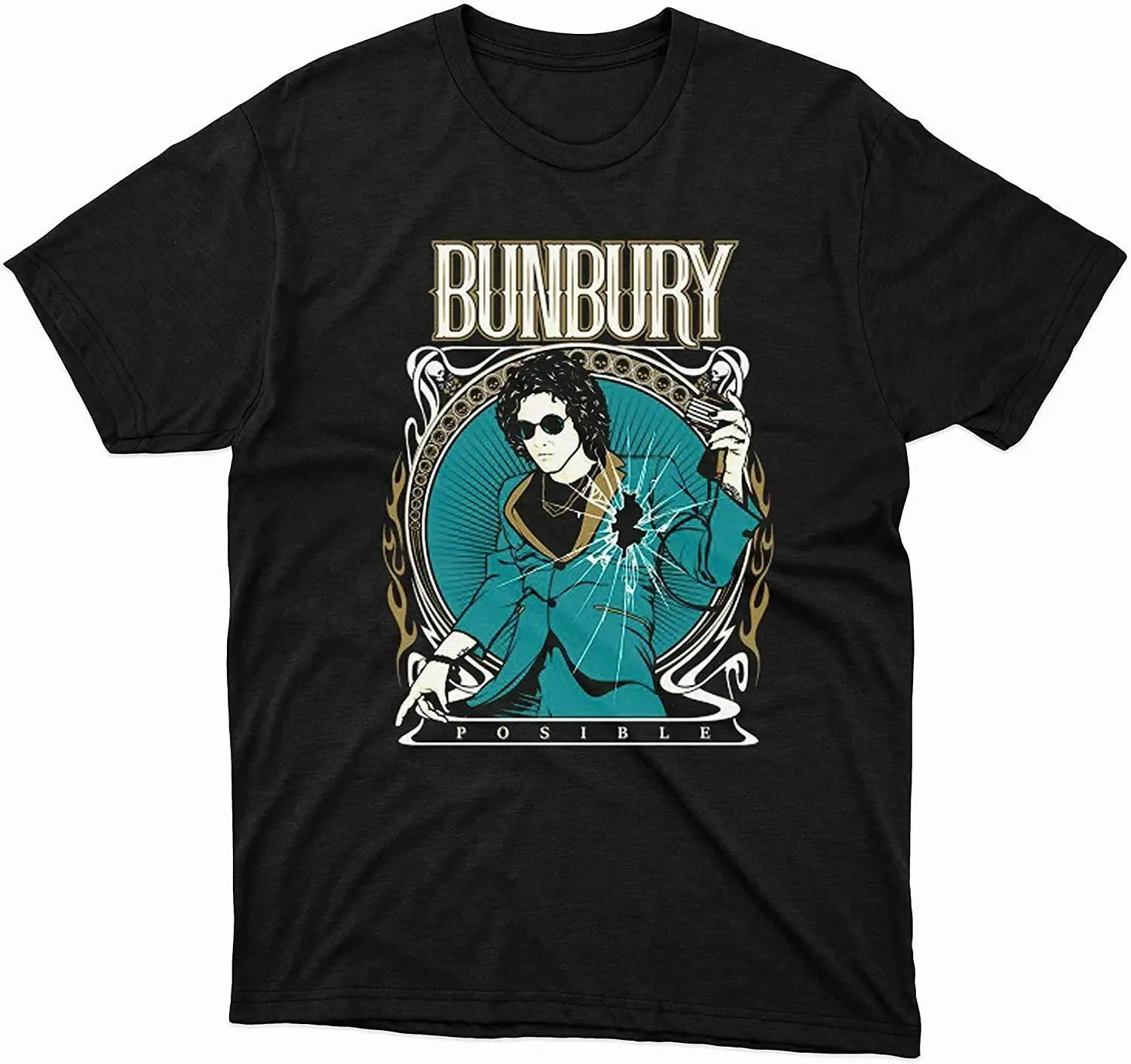 Enriques Bunbury Merch Bunbury Possible T-Shirt, Hoodie, Sweater, Long Sleeve, S