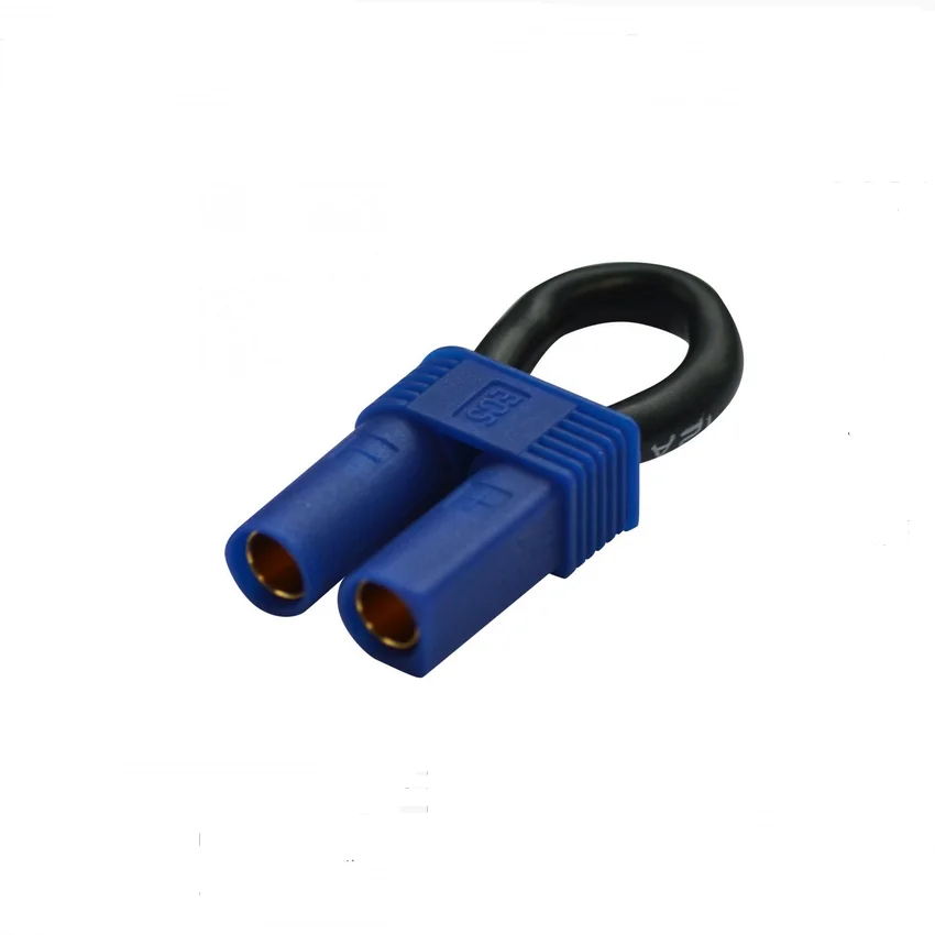 1 Pcs Bind Plug Loop Connector Short Circut battery Jumper Cable with Tamiya Deans XT30 XT60 XT90 XT90S EC3 EC5 Trx HXT JR Plug