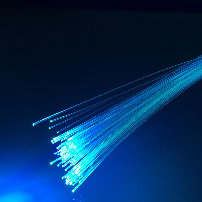 End Glow Fiber Optic 0.5mm 0.75mm 1mm/2.5mm PMMA Plastic Cable Star Ceiling Diy Starry Sky Effect For Car Home Interior Decor