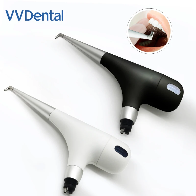 Dental Air Prophy Unit 2/4 Holes, Teeth Whitening Spray Dental Water Polisher Jet Air Flow Oral Hygiene Tooth Cleaning Polishing