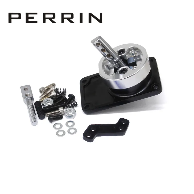 Palanca de cambios de tiro corto de carreras de aluminio, para FORD MUSTANG T5 T-45, 83-04, con OD silver