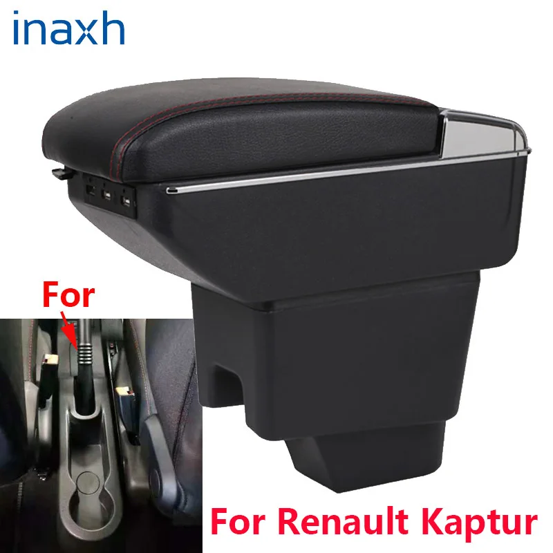 Armrest For Renault Kaptur Armrest Box Retrofit parts dedicated Storage box Ash rack Car Accessories Interior Parts details