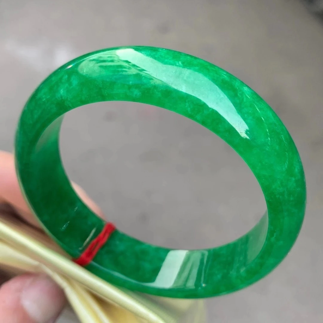 Natural Class Jade Handcarved Bracelet Exquisite Bangles Jewelry Lucky Accessories
