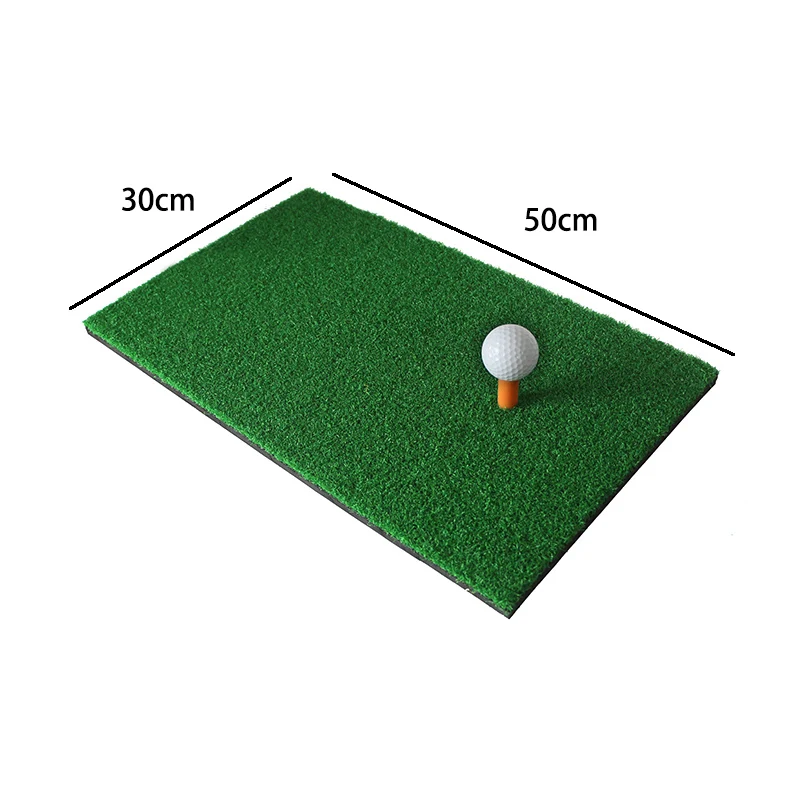 Golf Training Mat With Rubber Tee