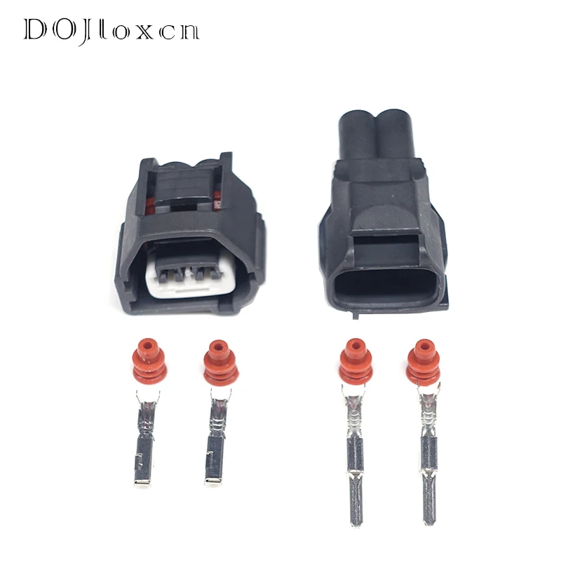 1/5/10/20/50 Sets 2 Pin Automobile 7283-7023-20 7283-7020-10 Connector Plastic Wire Harness Housing Plug For Lexus Toyota