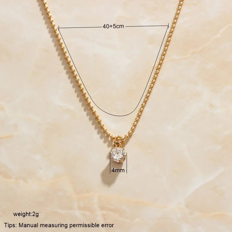 SOMMAR couple gift Gold Plated Girl necklaces & pendants Six-clawed clavicular chain big necklace wedding