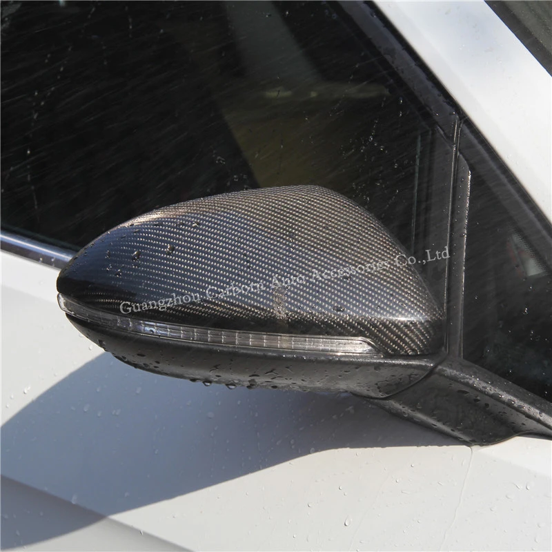 2014-2020 For Volkswagen VW Golf 7 MK7 Lamando Touran-L Sportsvan Forged Carbon/Real Carbon Fiber Mirror Cover Replacement Style