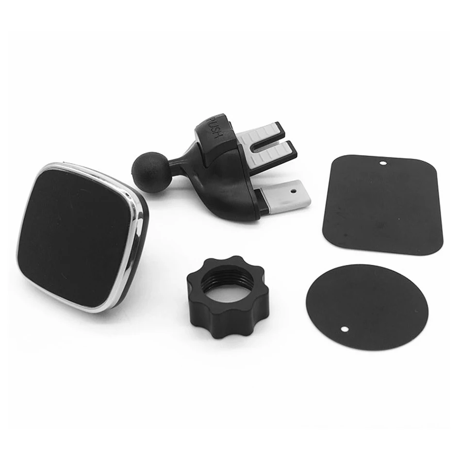 Xnyocn Magnetische Handyhalterung für das Auto, CD-Schlitz- und Lüftungsschlitz-Montage, verstellbare Handyhalterung für iPhone, Xiaomi, Honor. – Detail 1