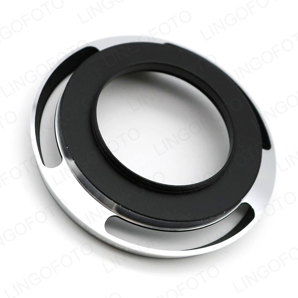 LH-37EP II Sliver โลหะเลนส์สําหรับ OLYMPUS M.Zuiko Digital 17 มม.f2.8 เลนส์