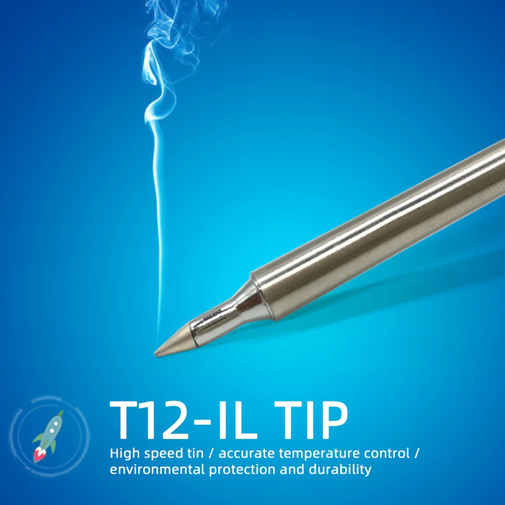 T12 Serie T12-K T12-KF T12-KL T12-KR T12-KU T12-IL T12-I T12-ILS Soldeerbout Tips Solderen Hot Core Nozzle Lassen