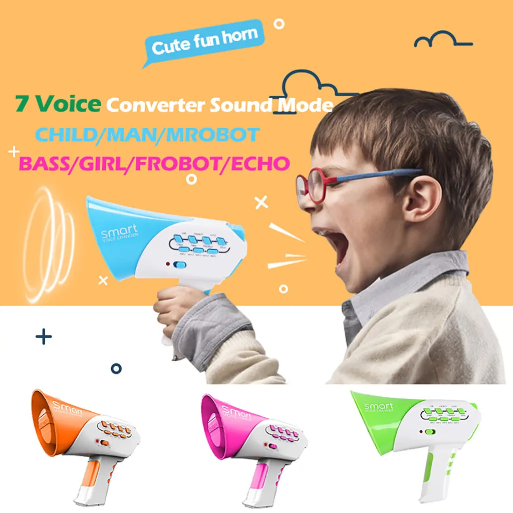 

Sound Multi Voice Changer Amplifier 7 Smart Different Voic 5 DIY Rhythms Fun Toy Kid Educational 6 Year Children Party Gift