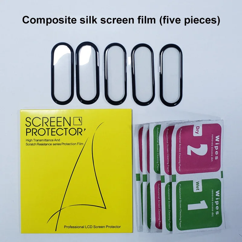 المضادة للبصمة حامي الشاشة فيلم بولي TPU فيلم لينة مركب شاشة واقية فيلم اكسسوارات مناسبة ل شاومي Mi الفرقة 6
