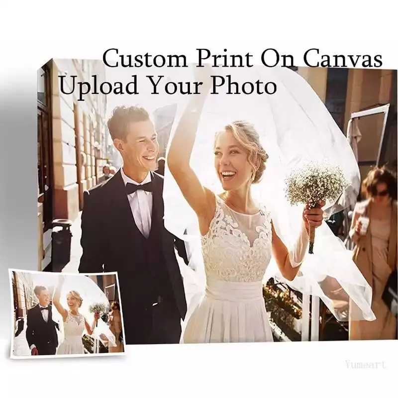 VIP Customized Photos Prints Your Pictures Turn Into On Canvas Paintings Wall Decor Art Posters For Room Home Decoration Cuadros