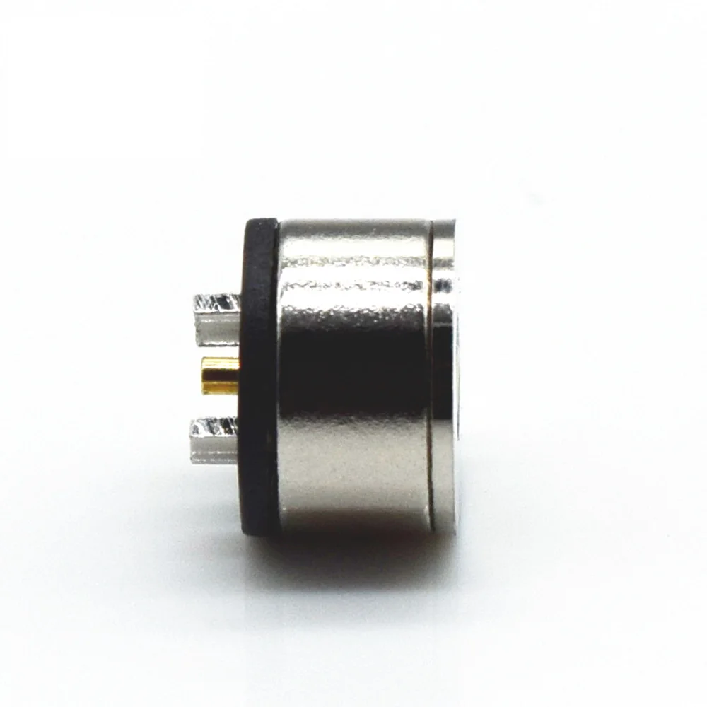 8mm 2pin Magnetic DC Smart Wate Cup Charging Connector 5V 2A High Current Strong Magnetic Pogo pin connector charging head Round