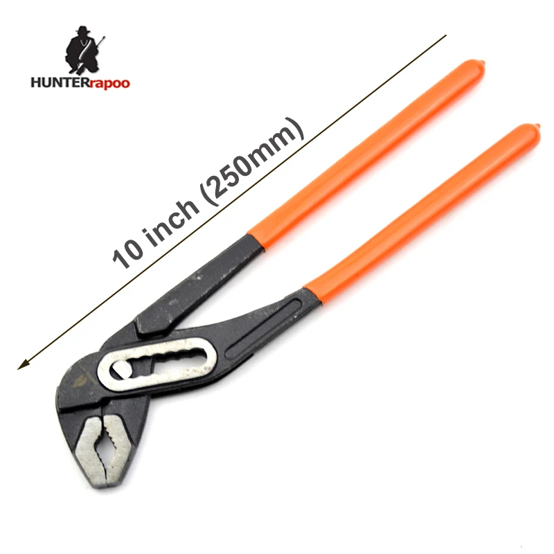 30% off 10 INCH 250mm DIY Tools Water Pump Pliers Combination Wrench Groove Plier D4 Pipe Slip Joint Groove Joint Water Nipper