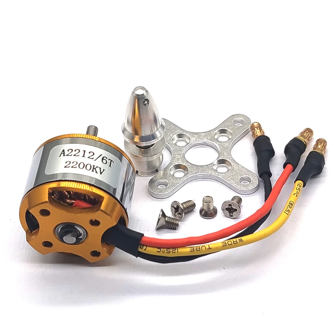 A2212 Brushless Motor 930KV 1000KV 1400KV 2200KV 2450KV For RC Aircraft Plane Multi-copter Brushless Outrunner Motor