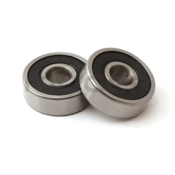 2pc Universal Motorcycle 6301RS Ball Bearing 12x37x12mm Durable Secure Waterproof Bearing For PIT PRO Trail Dirt Bike Motorbike