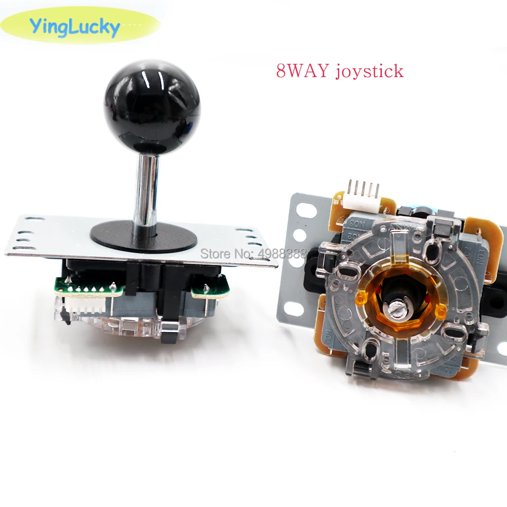 Joysticków zręcznościowa 8-sposób 5pin joystick kopii sanwa joystick do konsole do gry puszka pandory