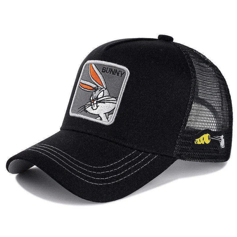 Hot Koop Unisex Anime Cartoon Cap Hoge kwaliteit Patch Draw Baseball Cap Mannen Trucker Hoed