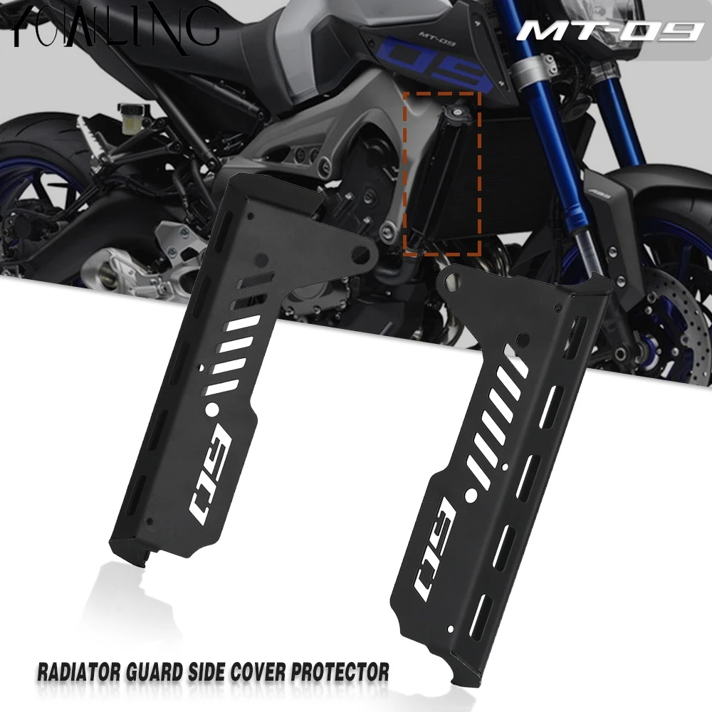 

FOR YAMAHA MT-09 2017-2020 MT09 SP 2018-2020 FZ-09 FZ 09 2017-2020 Motorbike Radiator Guard Protection Side Cover Guard Set