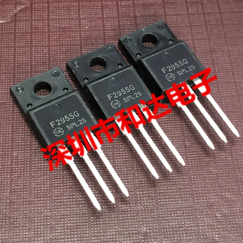 10 peças f2955g embutido 90v 10a