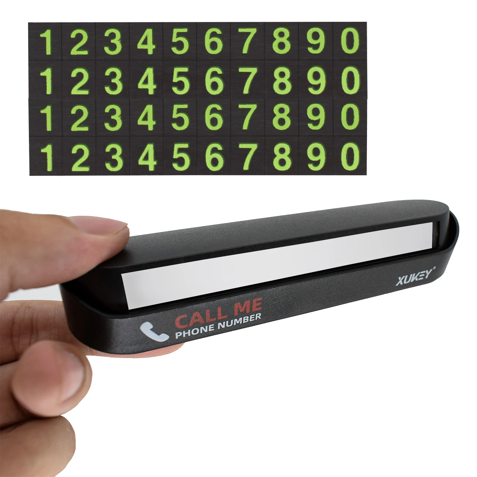 

Car Styling Temporary Parking Card Phone Number Card Plate Telephone Number Car Park Stop Sticker Display Automobile Accessories