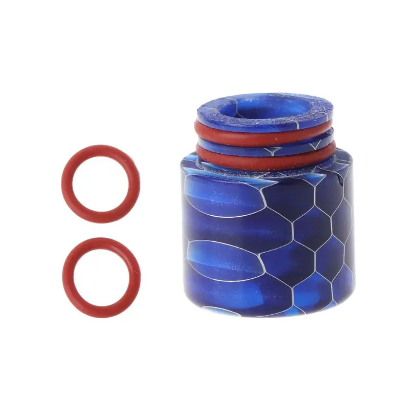 Punta a goccia di pelle di Serpente Resina Epossidica 810 Boccaglio Per Atomizzatore RDA Serbatoio RTA E Sigarette Vape Accessori