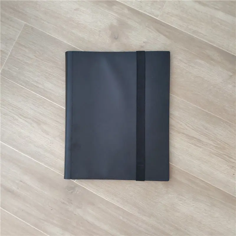 Große 360 Kapazität Karten Halter Alben mit 20 Seite Schwarz für Bord Spiel Star Promi Foto Sammeln Album Buch Hülse halter